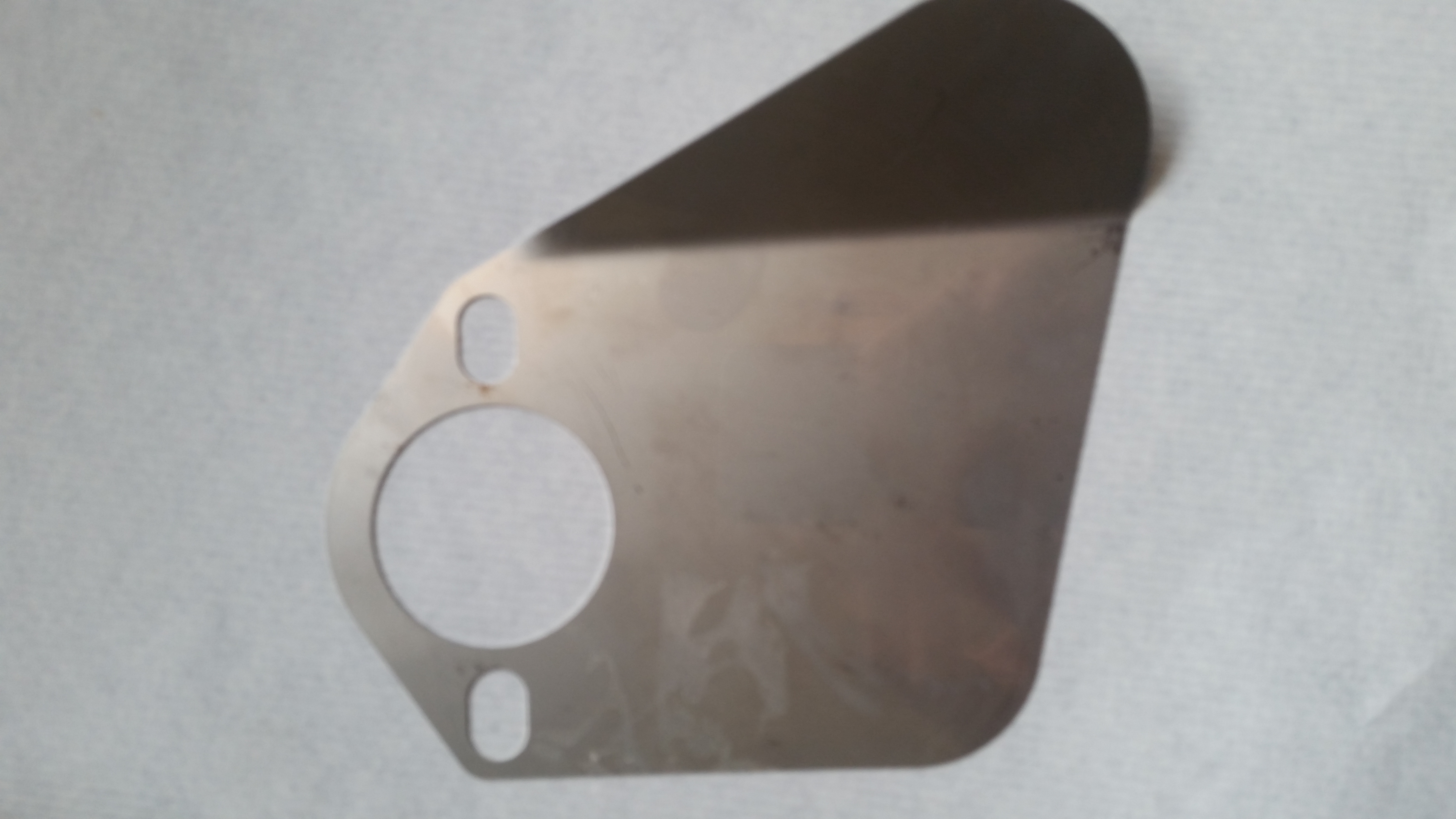 TWIN H CARB DRIP PLATES / HEAT SHIELDS ALSO 2 BARREL PLATES — Hudson