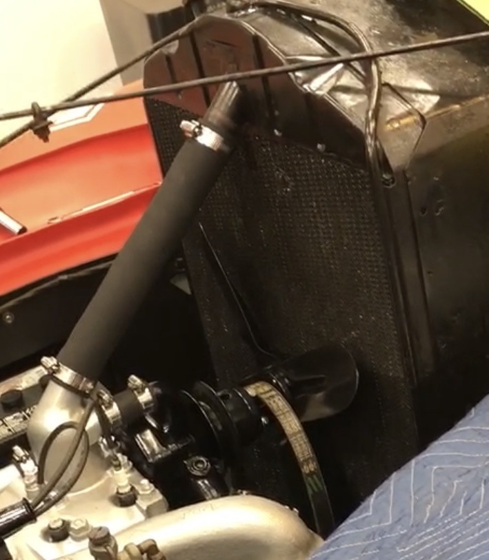 Radiator shroud placement on Radiator? — Hudson Essex Terraplane 'Open